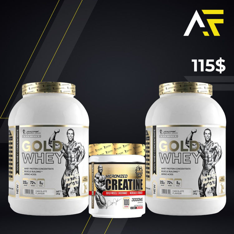 2 GOLD WHEY + MICRONIZED CREATINE