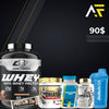 Core Champs WHEY + Micronized Creatine + MultiVitamine Daily + Gold Omega + Protein Bar + Shaker